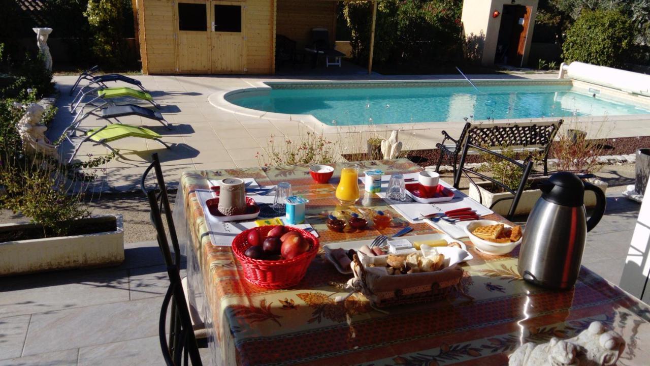 L'Oustau Bonur Bed & Breakfast Bourg-Saint-Andéol Exterior foto